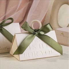 Túi Giấy Có Móc Gỗ Tam Giác Ngang Enjoy