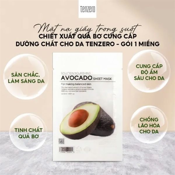 Mặt Nạ Tenzero Solution Rejuvenating Mask 25ml