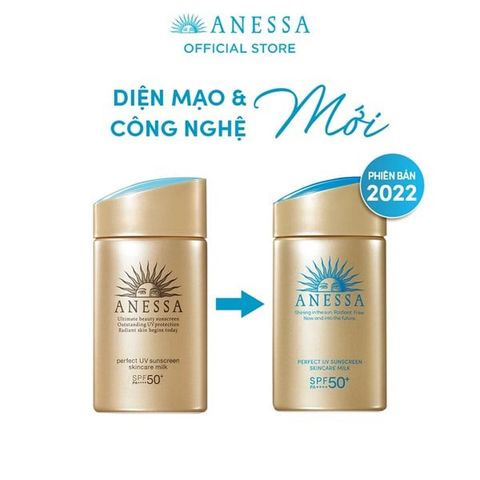 [Vàng] Sữa Chống Nắng Anessa Hoàn Hảo Spf50+ Pa4+