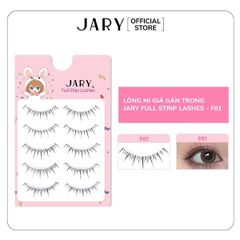 Lông Mi cụm Jary Cluster Lashes Hộp Nhựa 5 Hàng