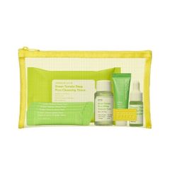 Set Dưỡng Mini Sungboon Green Tomato (4 Bột Rửa mặt + Toner + Kem Chống Nắng + Serum + Khăn Ướt)