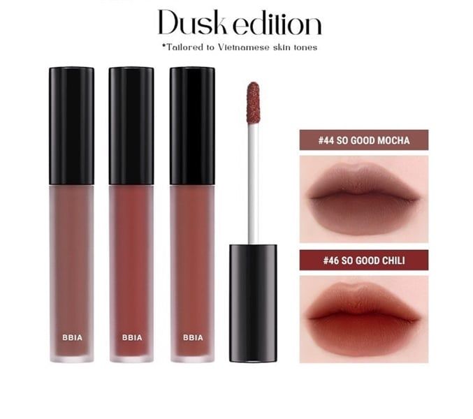 Son Kem BBia Last Velvet Lip Tint 5G Hàn Quốc (1/2026)