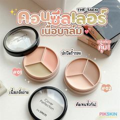 Che Khuyết Điểm 3 Ô The Saem Cover Perfection Hàn Quốc (03/2028)