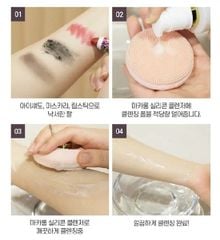 Máy Rửa Mặt Vu:Class Macaron Silicone Cleanser (Bảo Hành 3 Tháng)