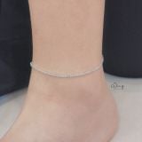  Lắc Chân Full Đá Vuông (Chiếc) 