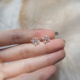  Khuyên Tai Hoạ Tiết Gạch Hoa (Đôi) 