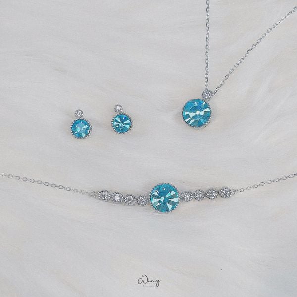  Khuyên Tai Blue Ocean (Đôi) 