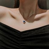  Dây Chuyền Tim Xanh Đại Dương 