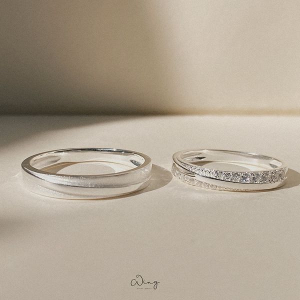  Nhẫn Đôi Crystalline Couple  (Đôi) 