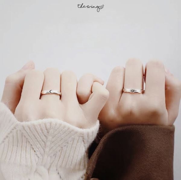  Nhẫn đôi Sun&Moon 