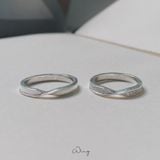  Nhẫn Đôi Sparkle Infinity 