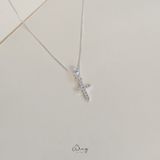  Dây Chuyền Mặt Thánh Giá Gắn Đá (Chiếc) 