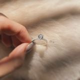  Nhẫn Ổ Đá 6 Trấu Cao Thân 1 Hàng Đá (Chiếc) 