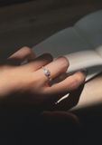  Nhẫn Hoa Tuyết Đá Dẹt (Chiếc) 