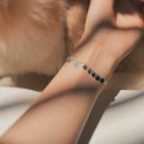  Lắc Tay Treo Mặt Tròn Trơn 