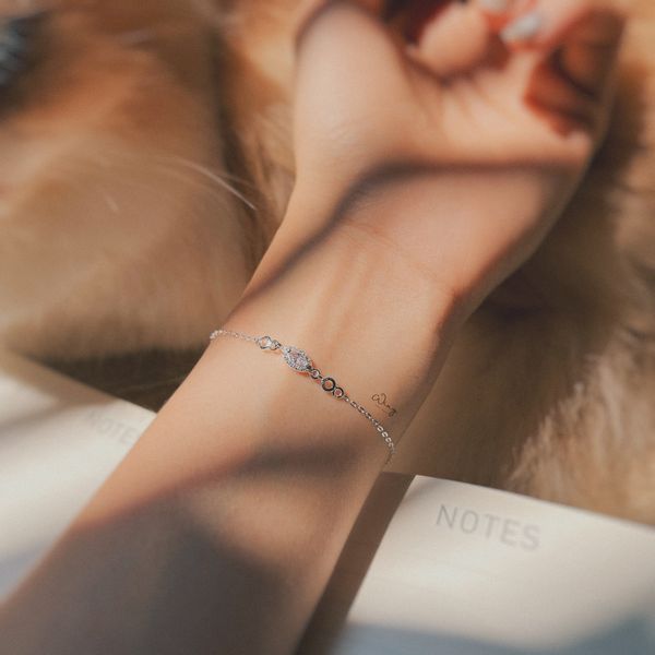  Lắc Tay Mặt Đá Giọt Nước Ngang 