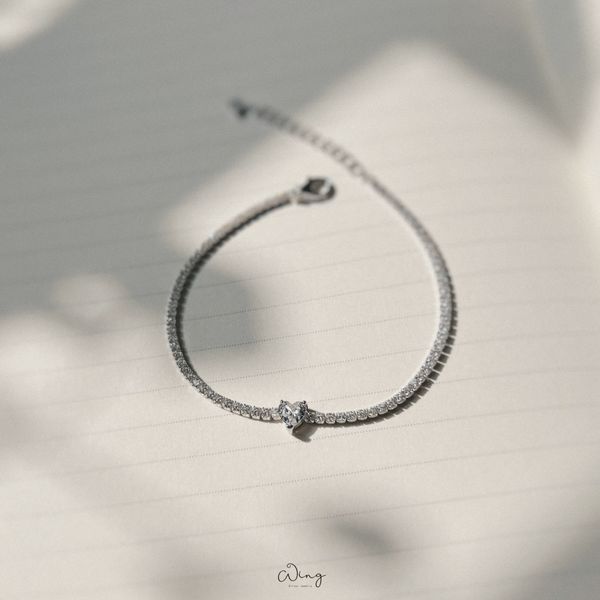  Lắc Tay Sparkling Heart 