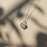  Dây Chuyền Tim Công Chúa Đá Nhảy 