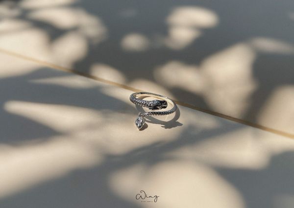  Nhẫn Bạc Hoạ Tiết Rồng 