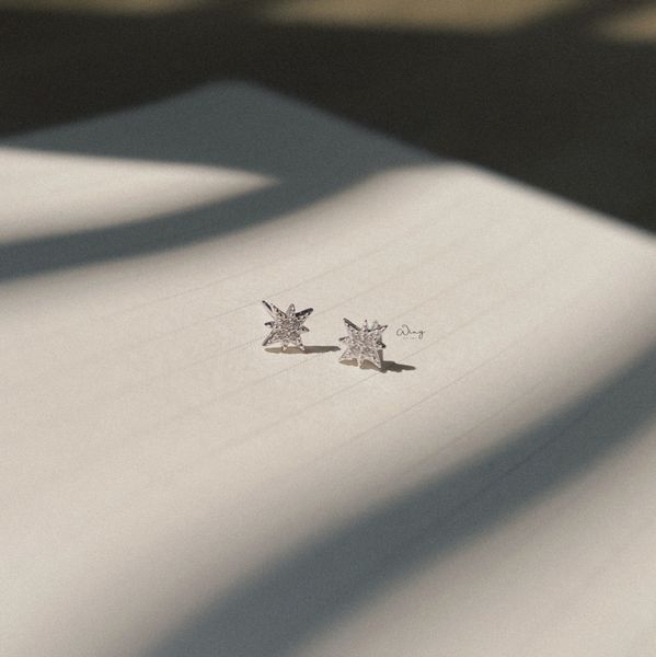  Khuyên Tai Ngôi Sao Cánh Nhọn (Đôi) 