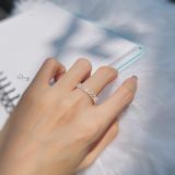  Nhẫn Vương Miện Họa Tiết Vòm Tròn (Chiếc) 