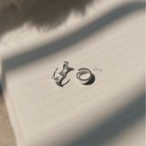  Khuyên Vòng Trơn Bản 3.5 Ly Sát Tai (Đôi) 