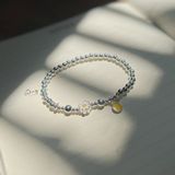  Lắc Tay Bi Mặt Hoa Cúc 