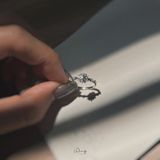  Nhẫn Hoa Tuyết Đá Dẹt (Chiếc) 