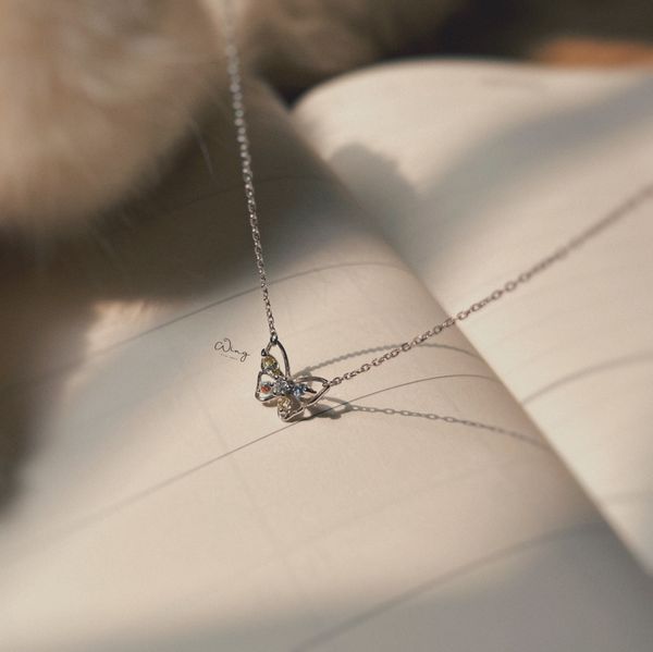  Dây Chuyền Bướm Bảy Màu 