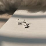  Khuyên Vòng Trơn Bản 3.5 Ly Sát Tai (Đôi) 