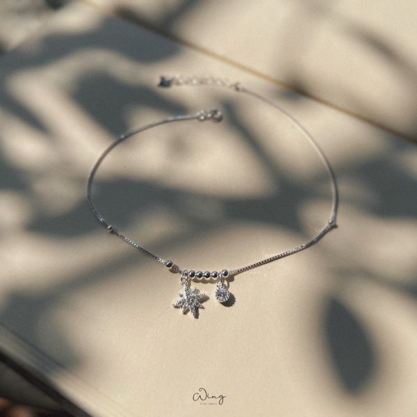  Lắc Chân Ngôi Sao 8 Cánh Lấp Lánh (Chiếc) 