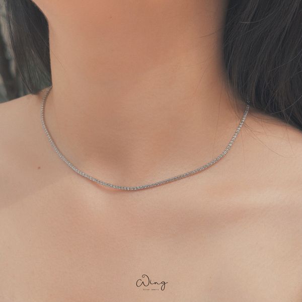  Dây Chuyền Hạt Đá 1.5 Ly (Chiếc) 