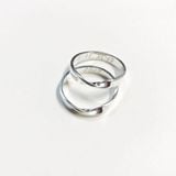  Nhẫn Đôi Infinity Trơn 