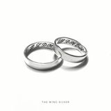  Nhẫn Đôi Trơn (Bản Dẹt) 