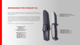  MORAKNIV Pro Robust (C) Light Grey - Dụng Cụ Cắm Trại Thép Không Gỉ Thuỵ Điển 