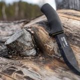  Dụng Cụ Cắt Gọt-Làm Bếp, Cắm Trại Cao Cấp Thép Thụy Điển Không Gỉ MORAKNIV Bushcraft BlackBlade™ (C) - Black 
