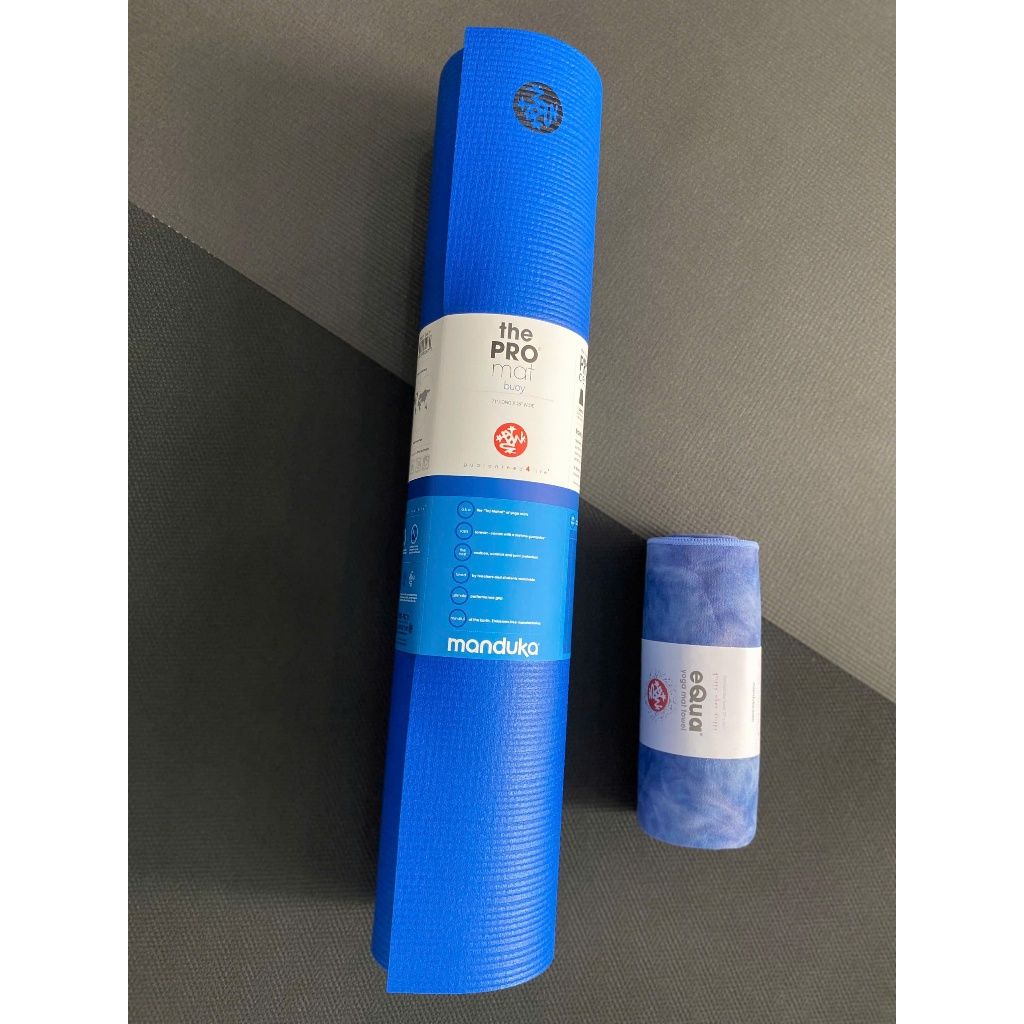  [Mua 1 tặng 1] Thảm yoga Manduka PRO 71-BUOY tặng khăn EQUA 72 cùng tông màu 