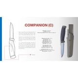  Dụng Cụ Cắt Gọt - Cắm Trại Cao Cấp Thép Cacbon Thụy Điển MORAKNIV Companion (C) 