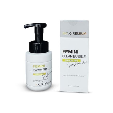 Dung Dịch Vệ Sinh Femini Clean Bubble Ric.O Remium 150ml