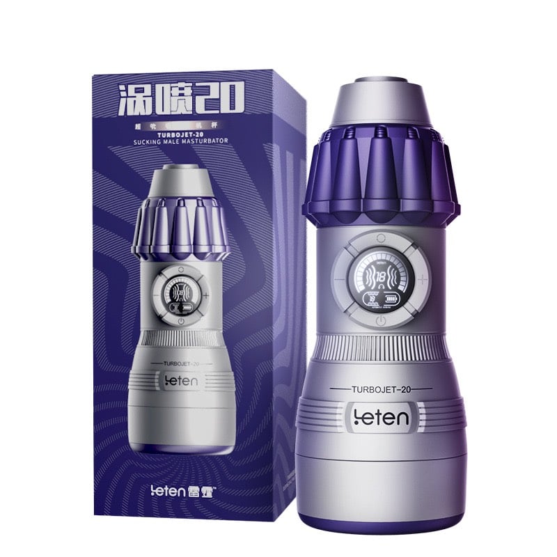 Leten TURBOJET20 SUCKING Âm đạo rung bú mút co bóp