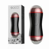  Âm đạo giả rung silicone mềm Socci 