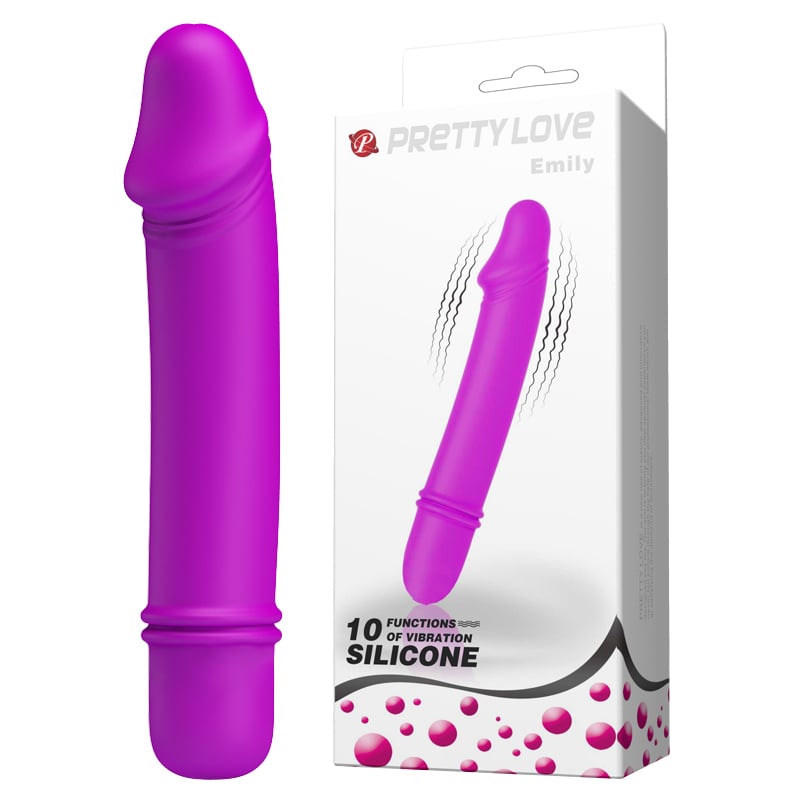 Que rung mini 10 chế độ dạng dương vật Pretty Love Emily