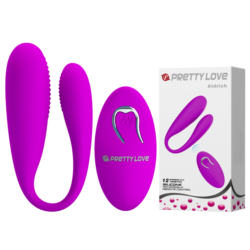 Kẹp rung 2 đầu, điều khiển từ xa Pretty Love Aldrich