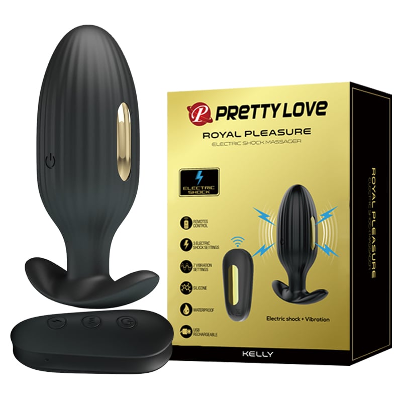 Trứng rung hậu môn mạ vàng Pretty Love Kelly