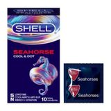  Bao cao su mát lạnh Shell Seahorse | Hộp 10 Cái 