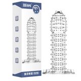  Đôn dên nhiều kiểu gai Aichao Màu xanh đậm 