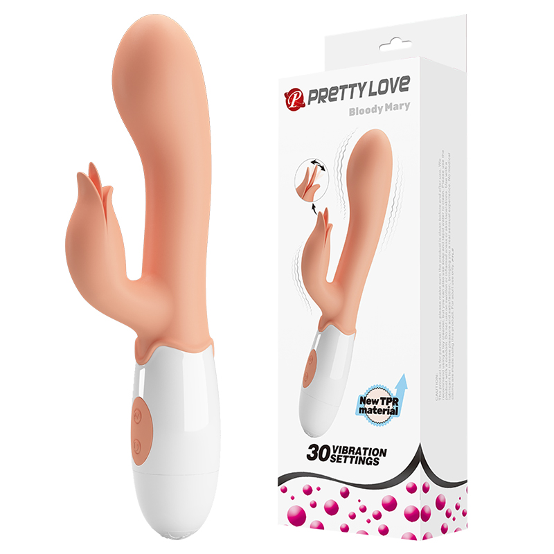 Vibrador Pretty Love Bloody Mary: ¡Doble Placer, Intensidad Inigualable! - Vibrador Pretty Love Blody Mary