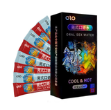  Nước tình yêu BJ băng lửa OLO Oral Sex Water Cool & Hot Hộp 8 Gói 