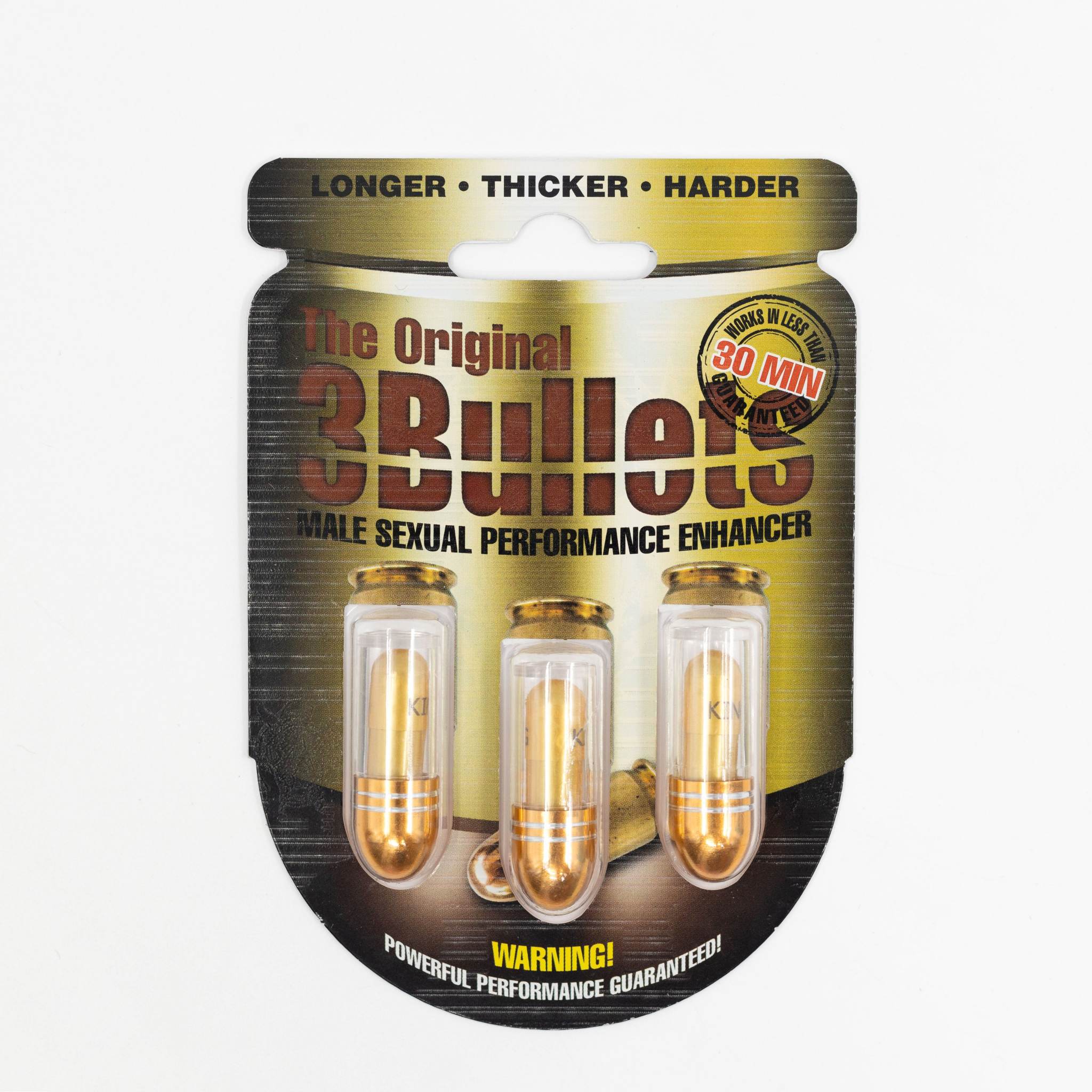 Viên uống hỗ trợ cương dương, kéo dài Bullets Vĩ 3 Viên