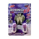  Viên Uống Tăng Hỗ Trợ Kéo Dài Thời Gian Rhino 69 | Vĩ 2 Viên 